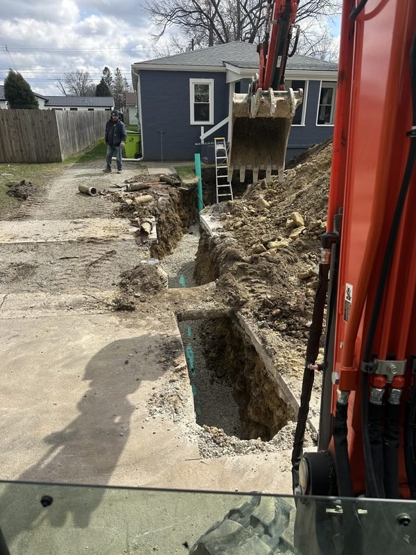 Excavation and pipe work Northeast Indiana