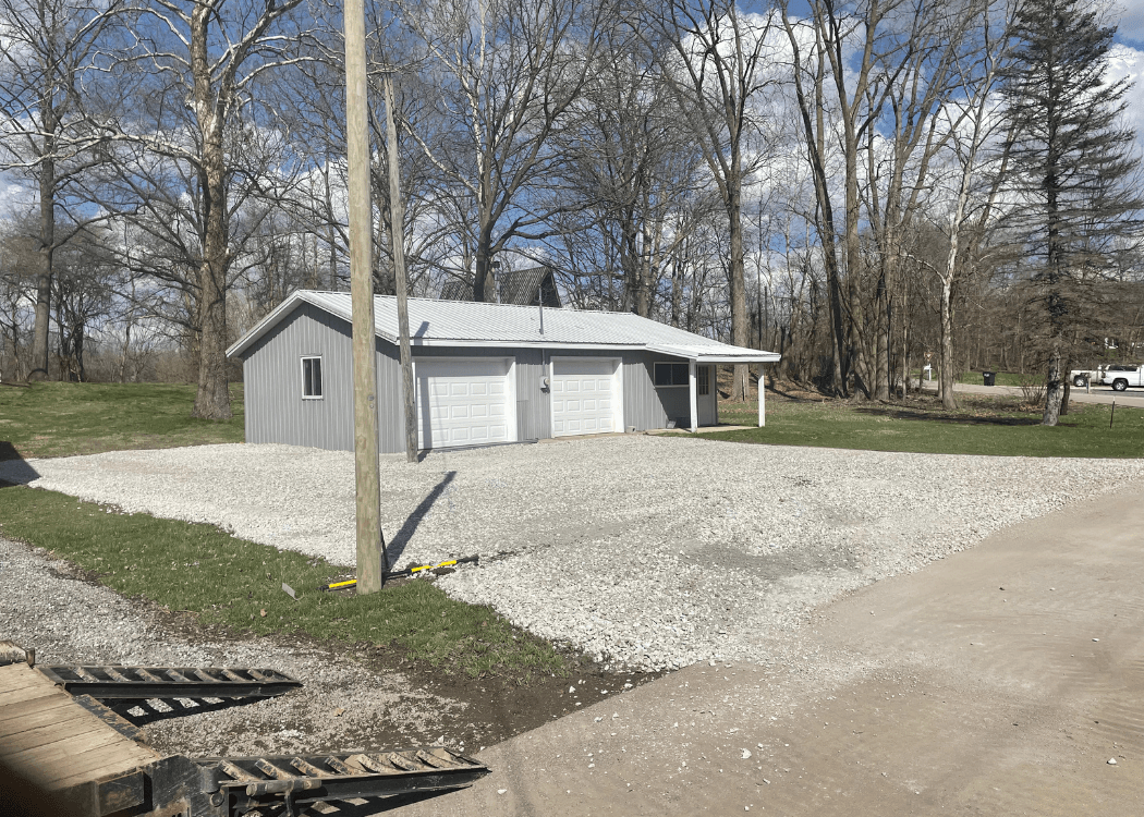 Driveway grading equipment Columbia City Indiana